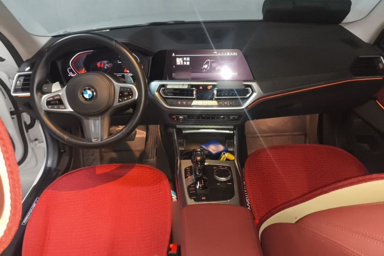 Used BMW 3 Series 2021 Second Facelift 325Li M Sport Night Edition Package Center Console