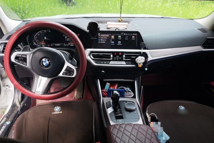 Used BMW 3 Series 2021 Second Facelift 325Li M Sport Night Edition Package Center Console