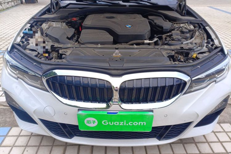 Used BMW 3 Series 2021 325Li M Sport Package Engine Bay