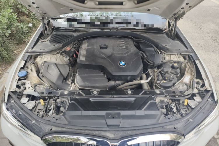 Used BMW 3 Series 2021 325Li M Sport Package Engine Bay