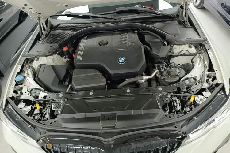 Used BMW 3 Series 2021 Second Facelift 325i M Sport Night Edition Package Engine Bay