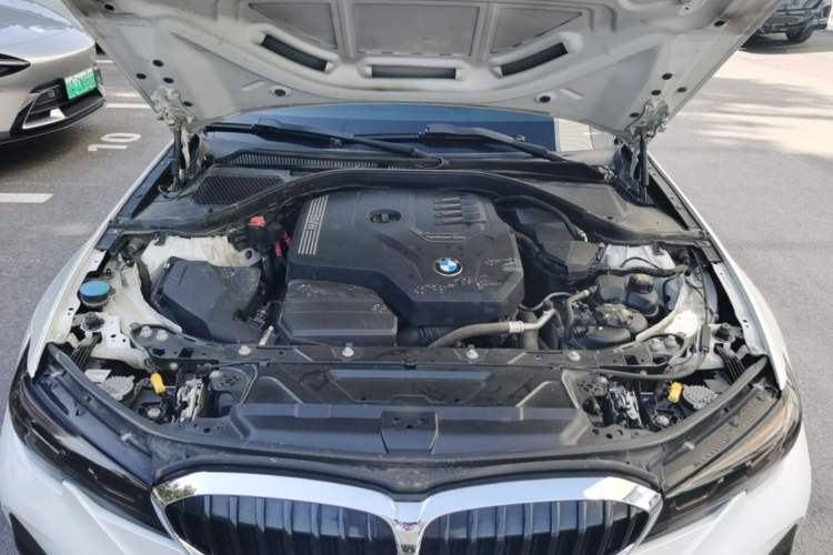 Used BMW 3 Series 2021 325Li M Sport Package Engine Bay