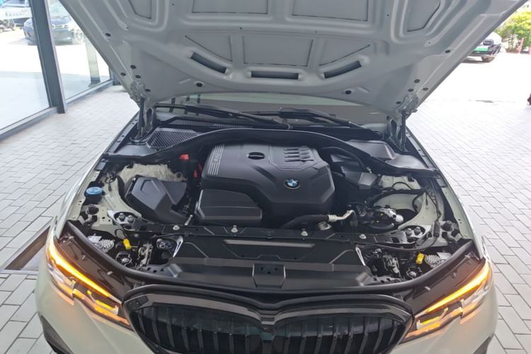 Used BMW 3 Series 2021 Second Facelift 325Li M Sport Package Engine Bay
