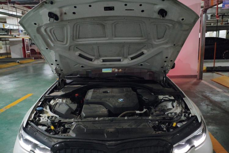 Used BMW 3 Series 2021 Second Facelift 325Li M Sport Night Edition Package Engine Bay