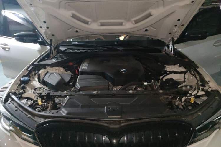 Used BMW 3 Series 2021 Second Facelift 325i M Sport Night Edition Package Engine Bay