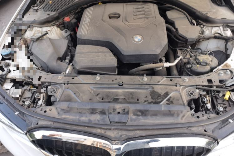 Used BMW 3 Series 2021 Second Facelift 320Li M Sport Package Engine Bay