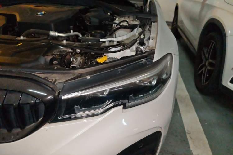 Used BMW 3 Series 2021 Second Facelift 325i M Sport Night Edition Package Engine Bay Left