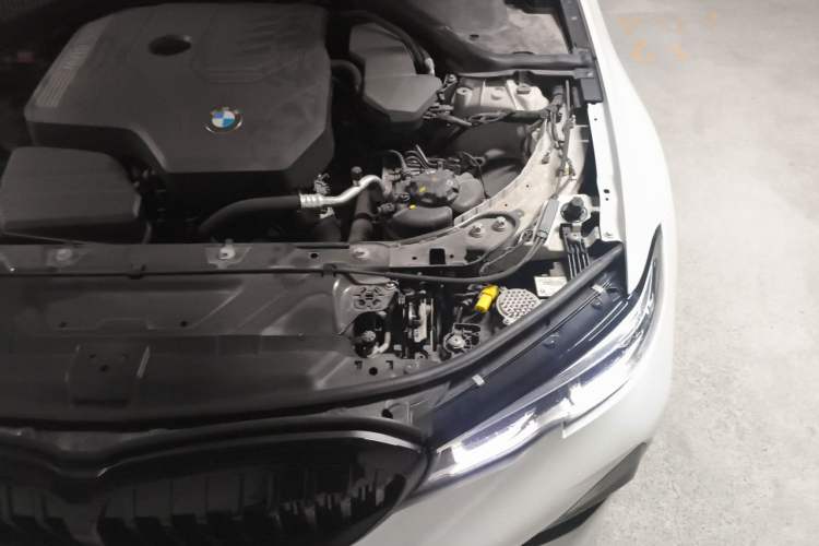 Used BMW 3 Series 2021 Second Facelift 325Li M Sport Night Edition Package Engine Bay Left