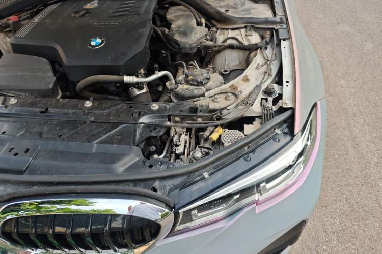Used BMW 3 Series 2021 Restyled 325Li M Sport Package Engine Bay Left