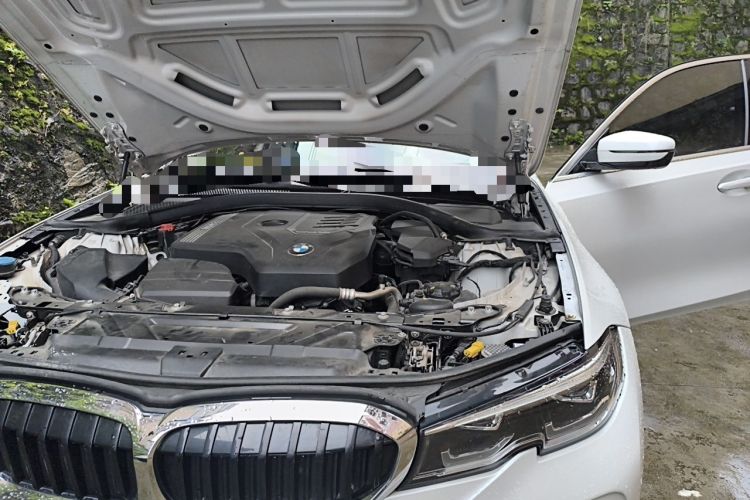 Used BMW 3 Series 2021 Second Facelift 325Li xDrive M Sport Package Engine Bay Left