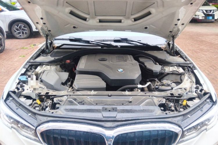Used BMW 3 Series 2021 Second Facelift 325Li M Sport Package Engine Bay