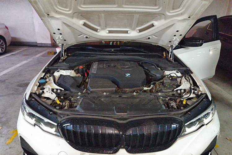 Used BMW 3 Series 2021 Second Facelift 325i M Sport Night Edition Package Engine Bay