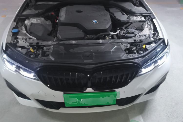 Used BMW 3 Series 2021 Second Facelift 325Li M Sport Night Edition Package Engine Bay