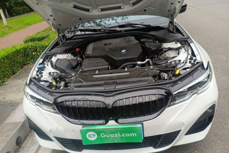 Used BMW 3 Series 2021 Second Facelift 325i M Sport Night Edition Package Engine Bay