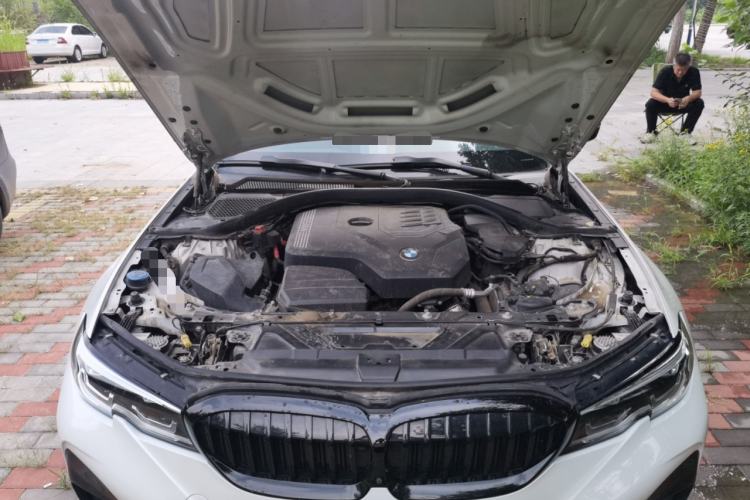 Used BMW 3 Series 2021 Second Facelift 325Li M Sport Night Edition Package Engine Bay
