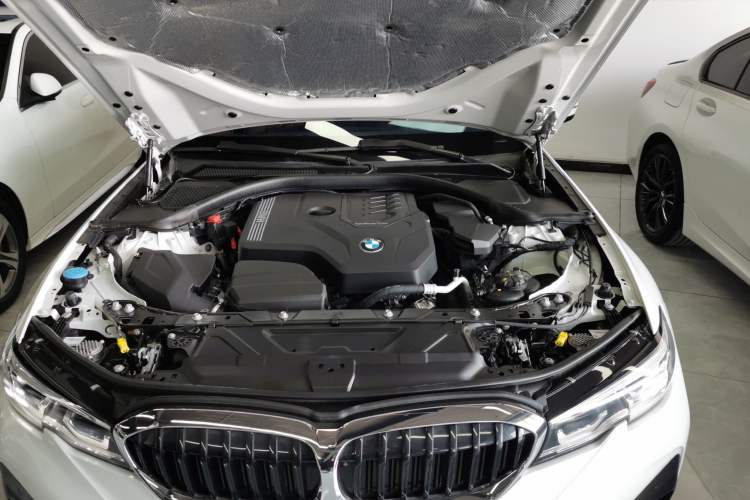 Used BMW 3 Series 2021 Second Facelift 325Li M Sport Package Engine Bay