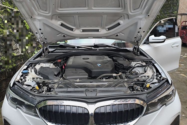 Used BMW 3 Series 2021 Second Facelift 325Li xDrive M Sport Package Engine Bay