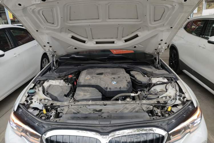 Used BMW 3 Series 2021 Second Facelift 325Li M Sport Package Engine Bay