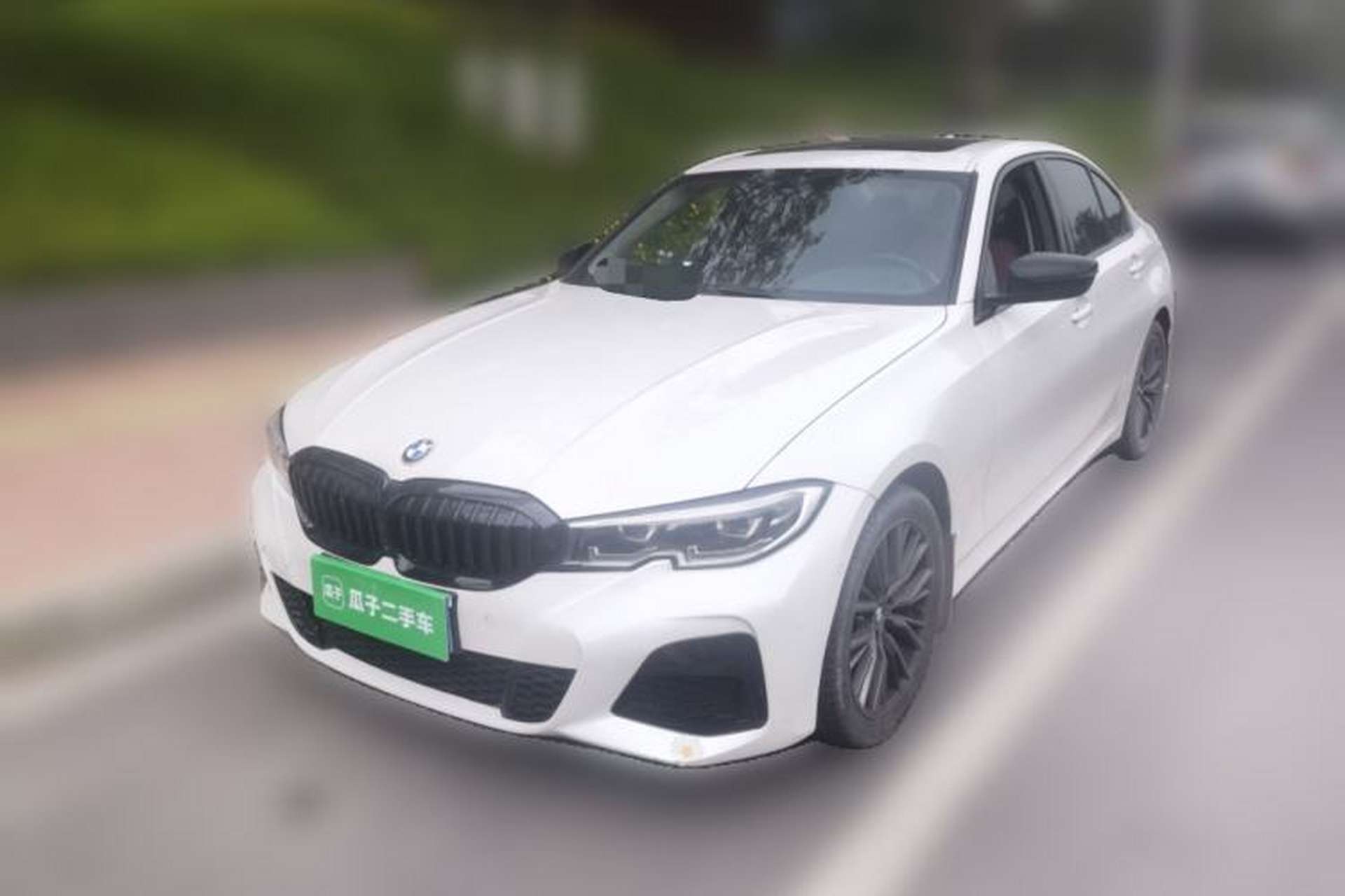 Used BMW 3 Series 2021 Second Facelift 325i M Sport Night Edition Package Front Left 45 Deg