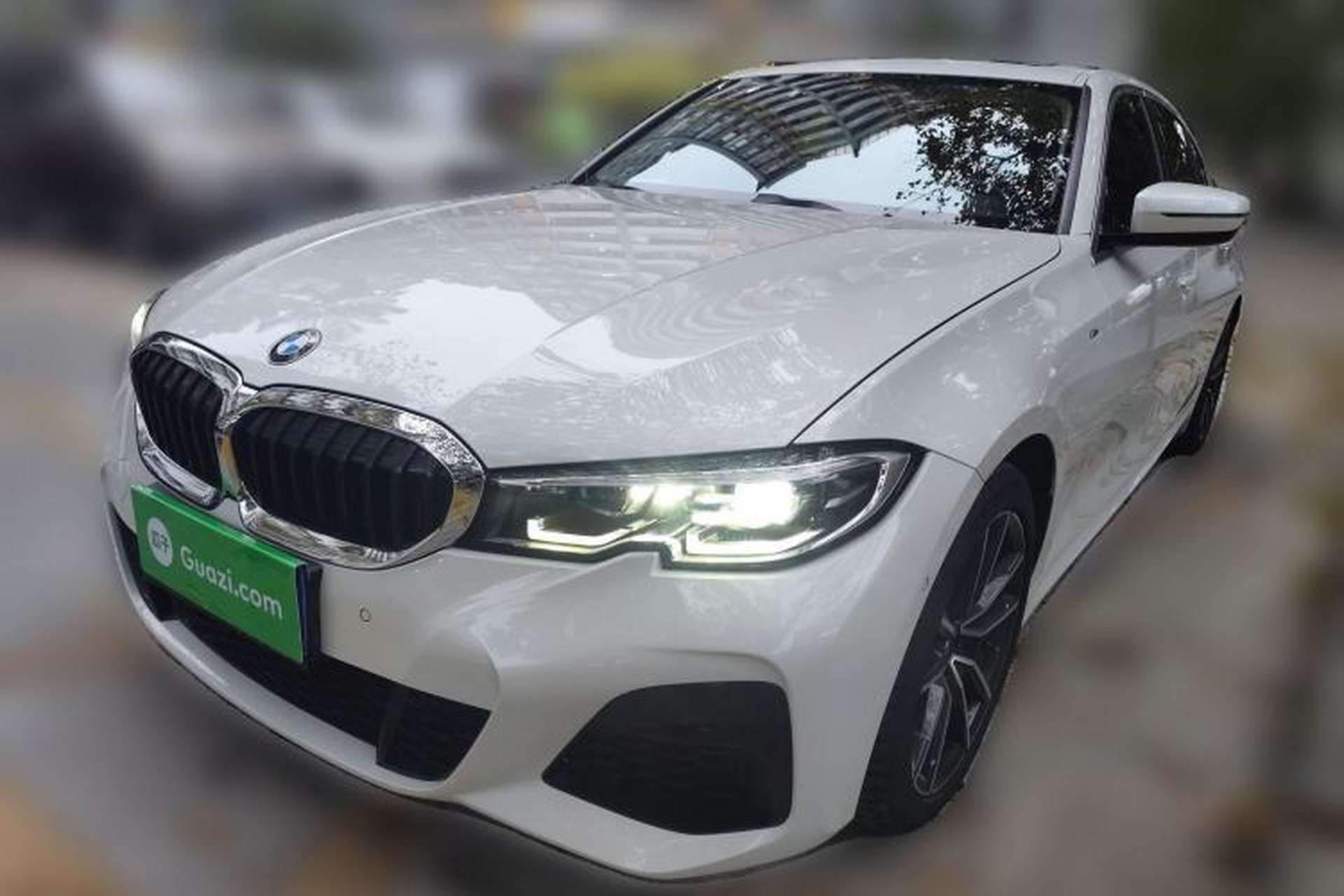 Used BMW 3 Series 2021 Restyled 325Li M Sport Package Front Left 45 Deg