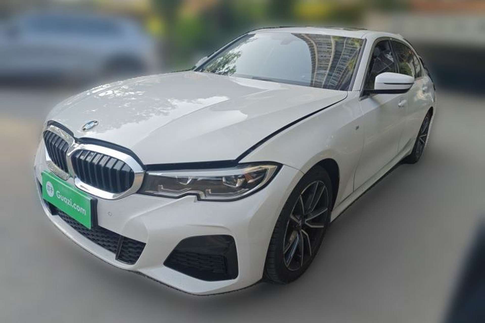 Used BMW 3 Series 2021 320Li M Sport Package Front Left 45 Deg