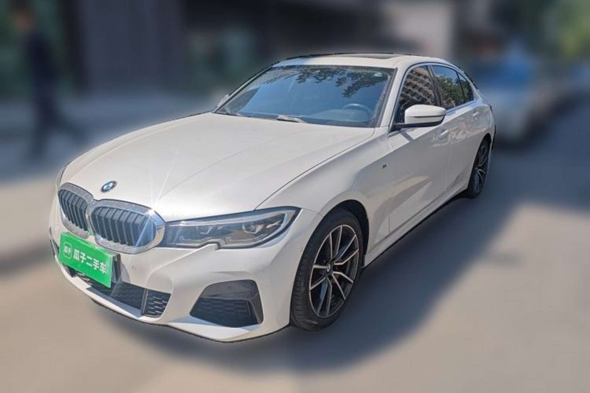 Used BMW 3 Series 2021 325Li M Sport Package Front Left 45 Deg