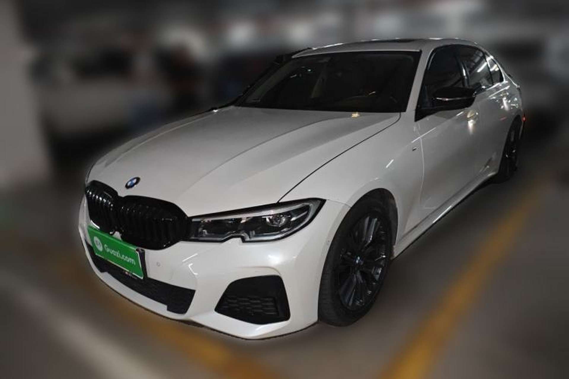 Used BMW 3 Series 2021 325Li M Sport Shadowline Package Front Left 45 Deg