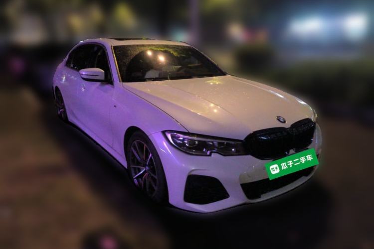 Used BMW 3 Series 2021 320Li M Sport Package Front Right 45 Deg
