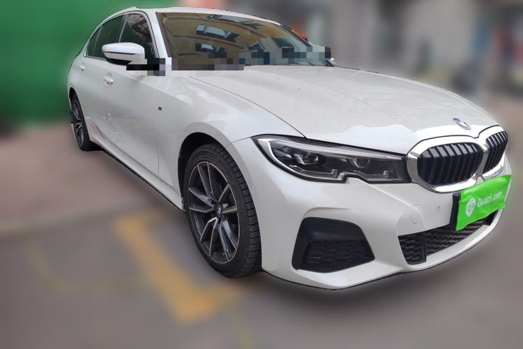 Used BMW 3 Series 2021 Second Facelift 325Li xDrive M Sport Package Front Right 45 Deg