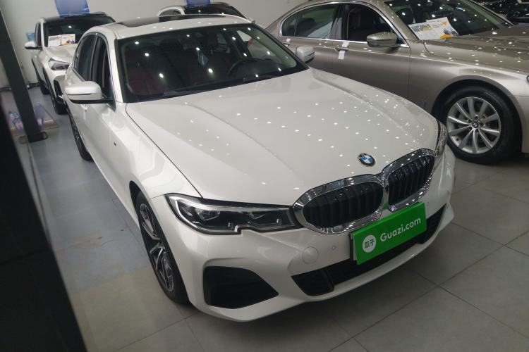 Used BMW 3 Series 2021 Restyled 325Li M Sport Package Front Right 45 Deg