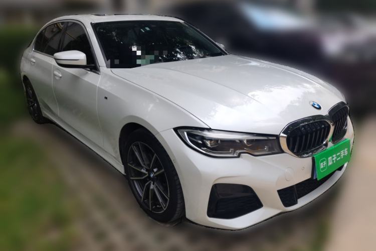 Used BMW 3 Series 2021 325Li xDrive M Sport Package Front Right 45 Deg