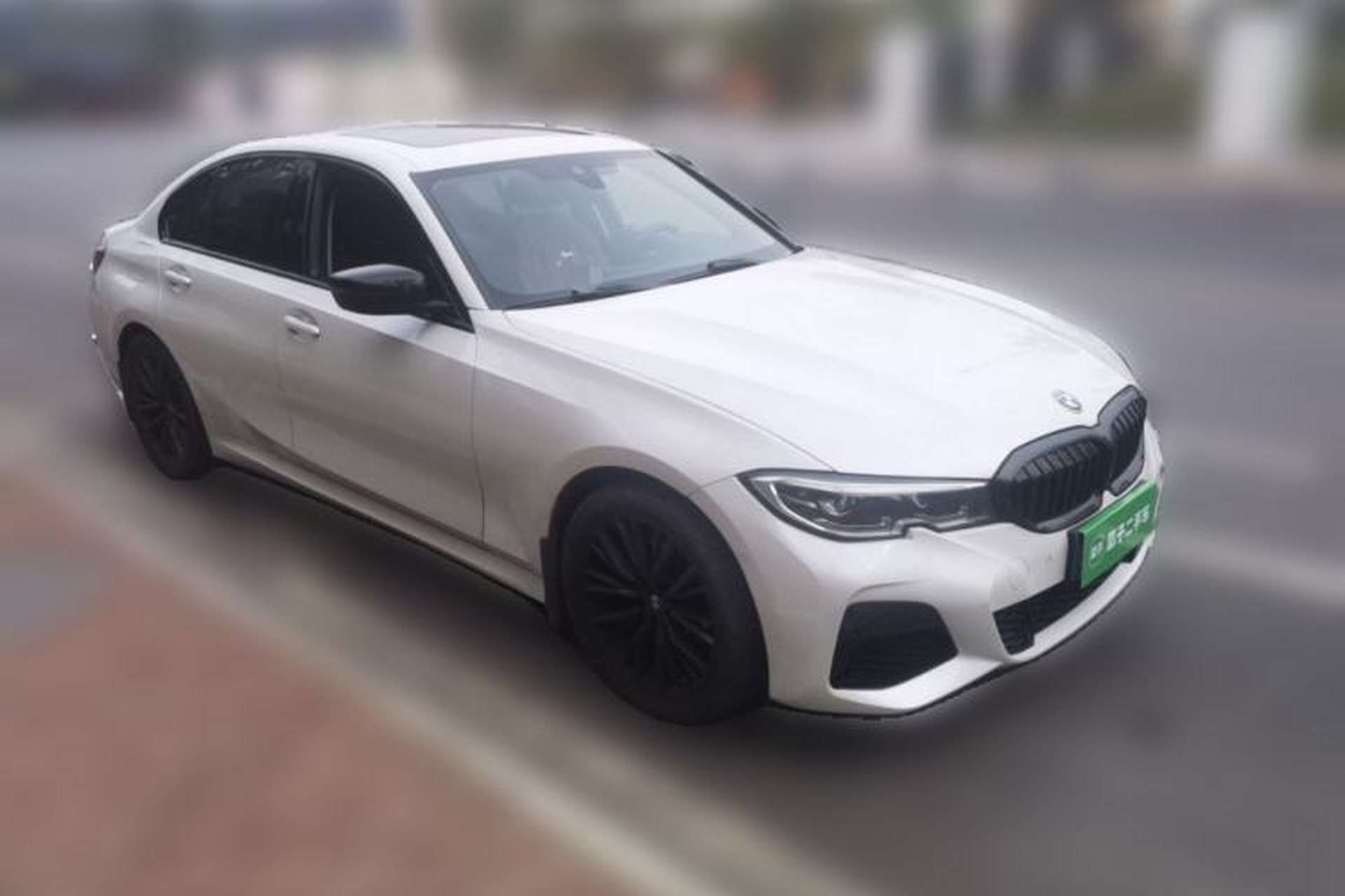 Used BMW 3 Series 2021 Second Facelift 325i M Sport Night Edition Package Front Right 45 Deg