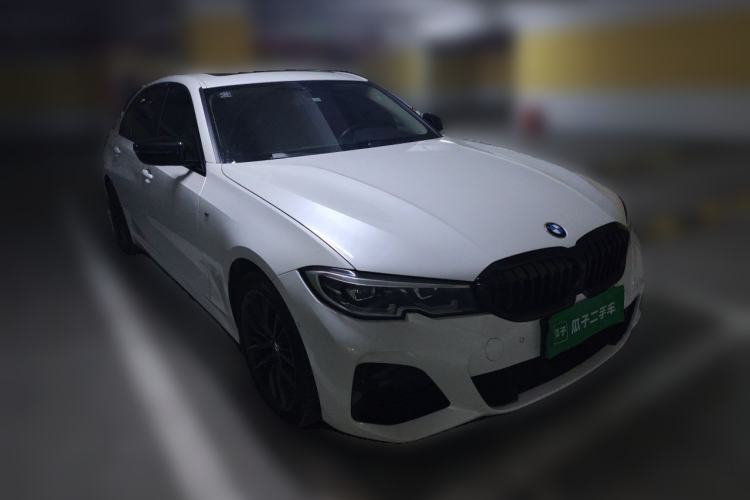 Used BMW 3 Series 2021 Facelifted 325Li M Sport Night Edition Package Front Right 45 Deg