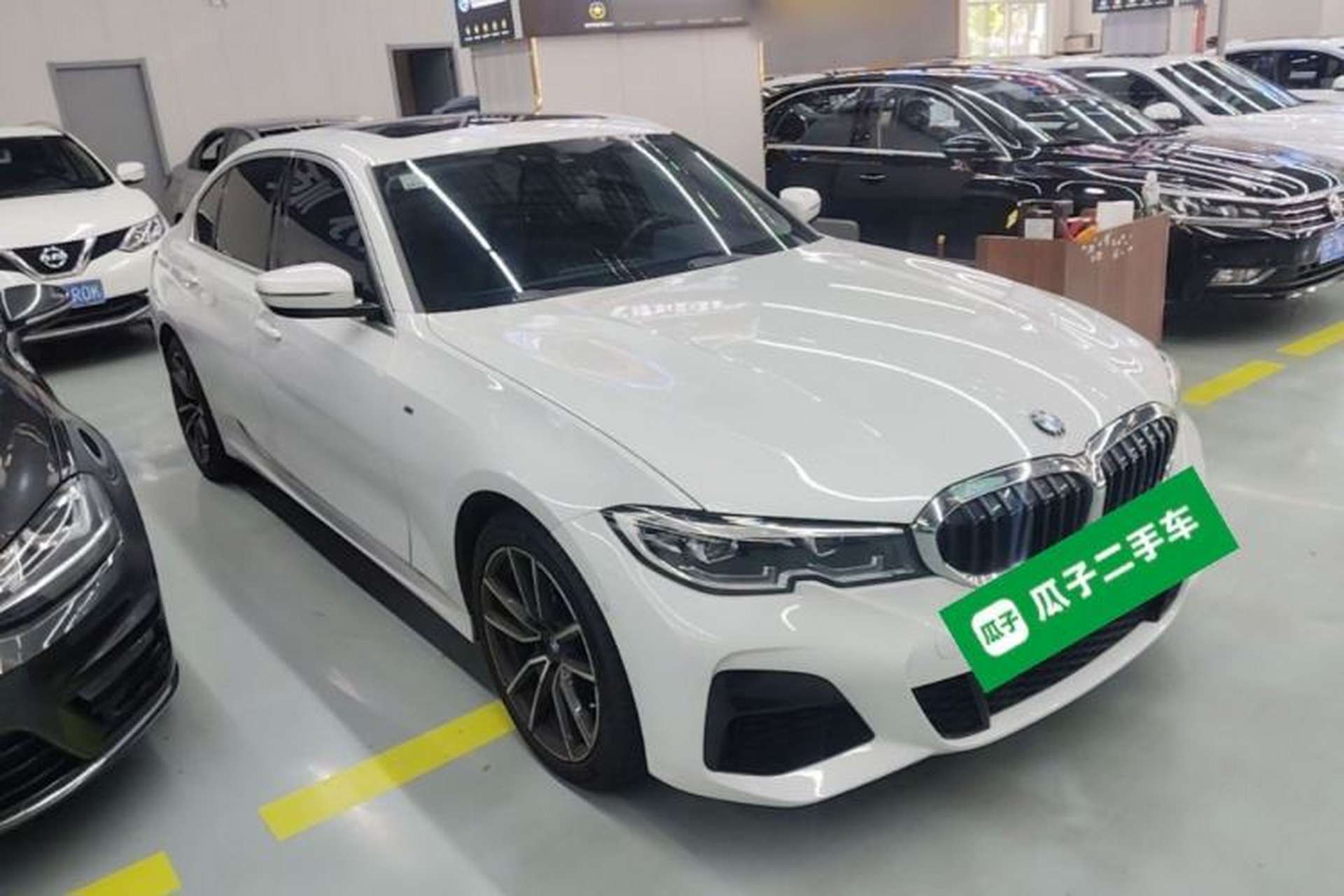 Used BMW 3 Series 2021 Restyled 325Li M Sport Package Front Right 45 Deg