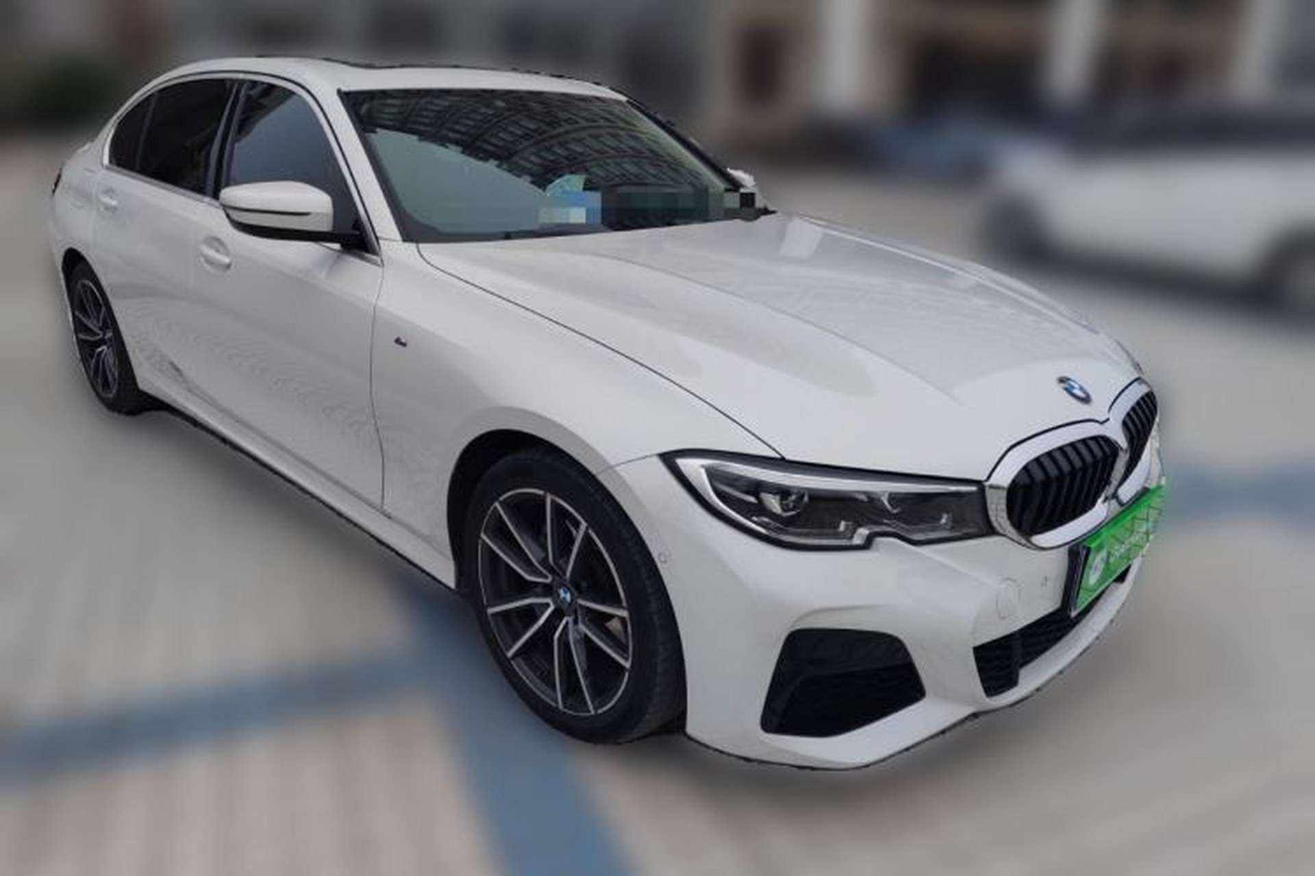 Used BMW 3 Series 2021 325Li M Sport Package Front Right 45 Deg