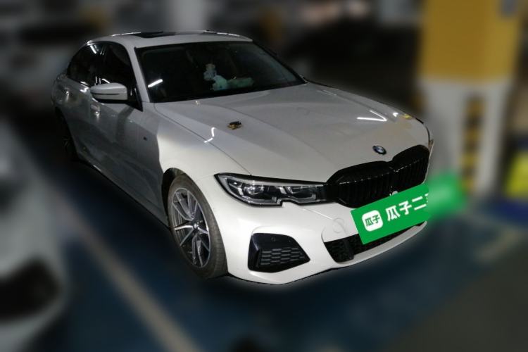 Used BMW 3 Series 2021 325Li M Sport Package Front Right 45 Deg