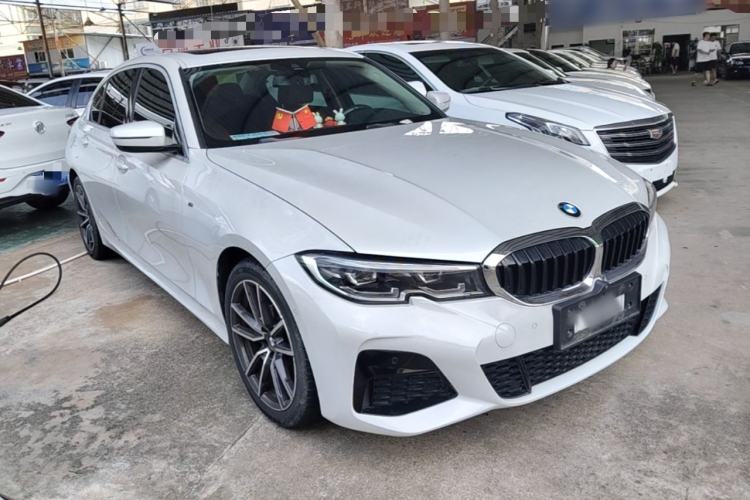 Used BMW 3 Series 2021 325Li M Sport Package Front Right 45 Deg