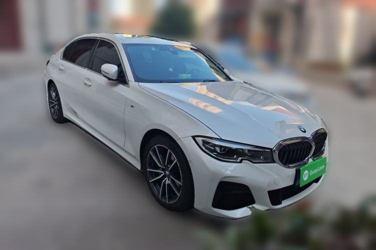 Used BMW 3 Series 2021 325Li M Sport Package Front Right 45 Deg
