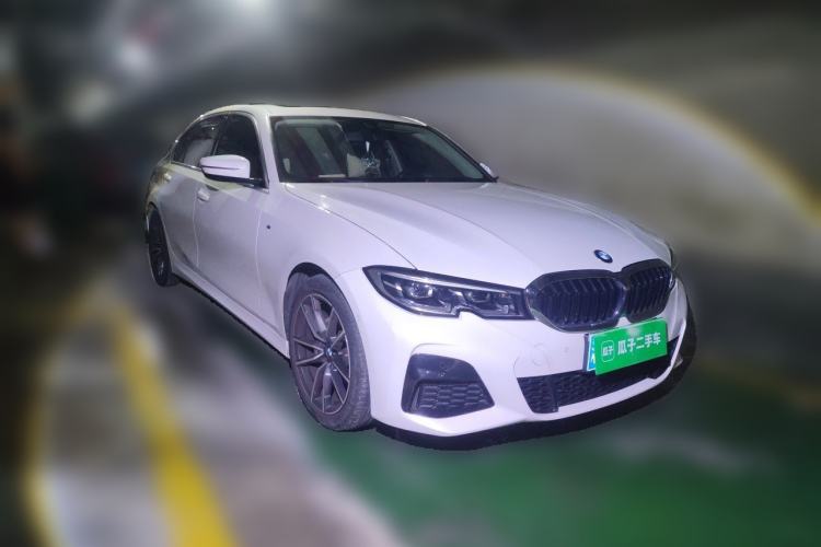 Used BMW 3 Series 2021 325Li M Sport Package Front Right 45 Deg