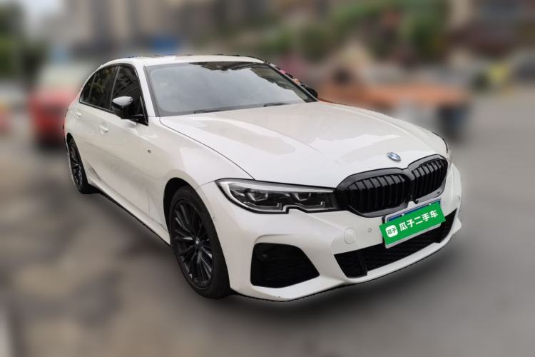 Used BMW 3 Series 2021 325Li M Sport Shadowline Package Front Right 45 Deg