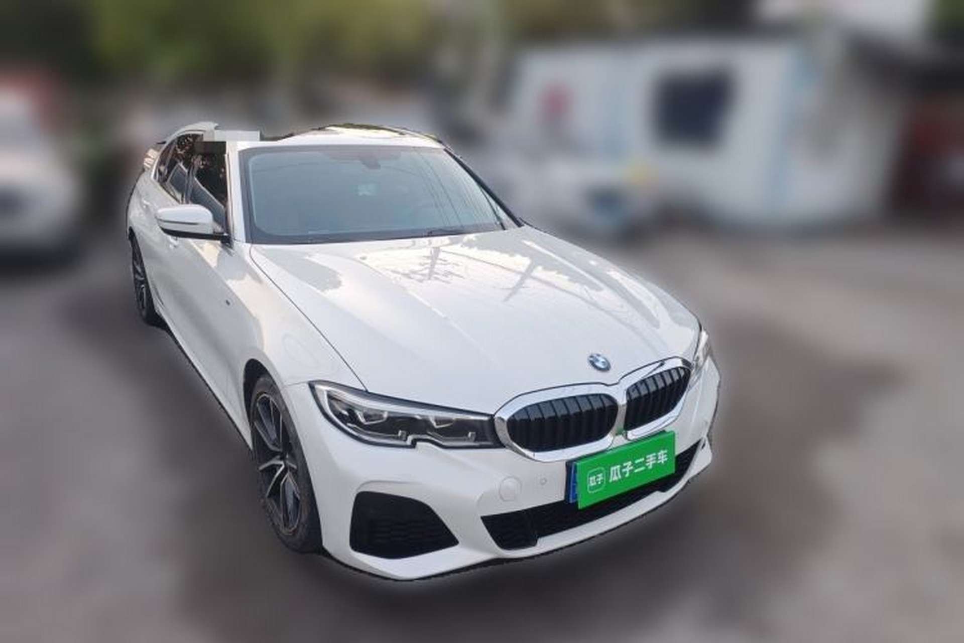 Used BMW 3 Series 2021 Second Facelift 320Li M Sport Package Front Right 45 Deg