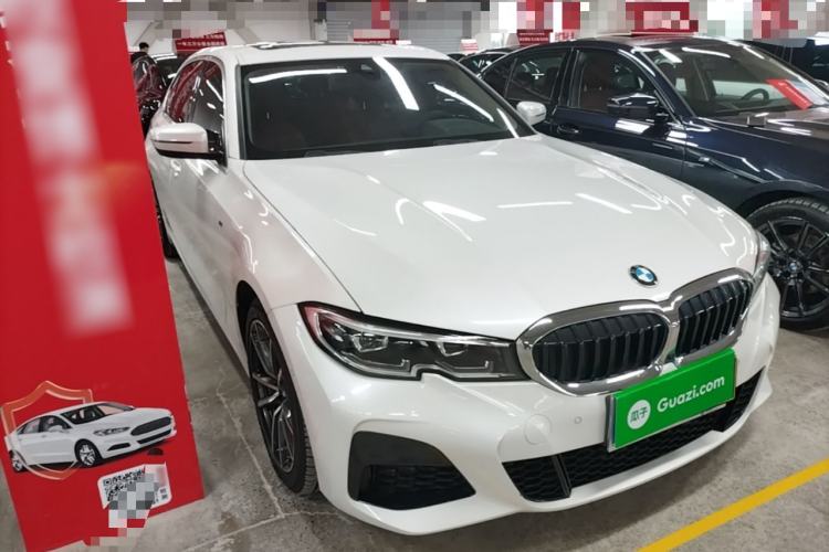 Used BMW 3 Series 2021 Second Facelift 325Li M Sport Package Front Right 45 Deg
