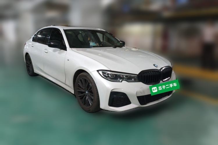 Used BMW 3 Series 2021 Second Facelift 325Li M Sport Night Edition Package Front Right 45 Deg