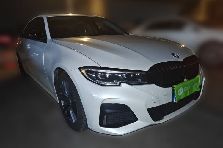 Used BMW 3 Series 2021 325Li M Sport Shadowline Package Front Right 45 Deg