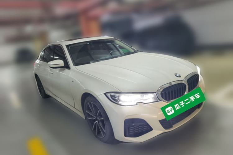 Used BMW 3 Series 2021 Facelifted 320Li M Sport Package Front Right 45 Deg