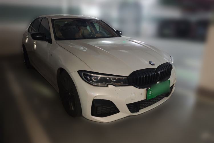 Used BMW 3 Series 2021 Second Facelift 325i M Sport Night Edition Package Front Right 45 Deg