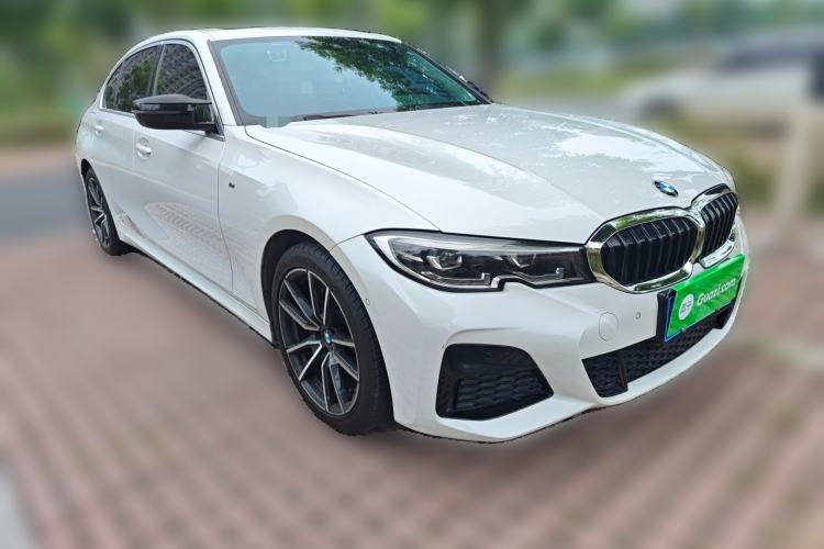 Used BMW 3 Series 2021 325Li M Sport Package Front Right 45 Deg