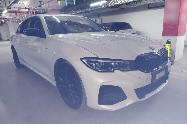 Used BMW 3 Series 2021 325Li M Sport Shadowline Package Front Right 45 Deg