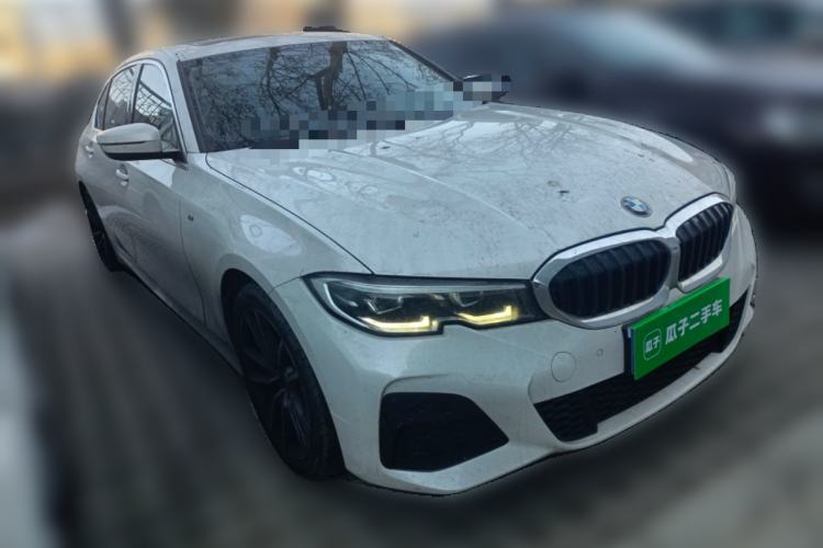 Used BMW 3 Series 2021 Facelifted 320Li M Sport Package Front Right 45 Deg