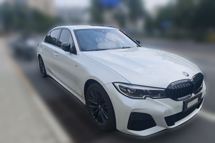 Used BMW 3 Series 2021 325Li M Sport Shadowline Package Front Right 45 Deg